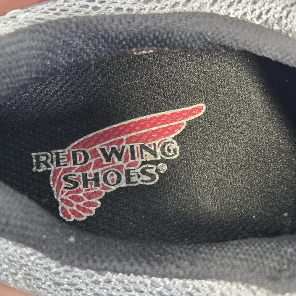 Red Wing Shoes Womens 8 Gray Lightweight Athletic Safety Sneaker Aluminum Toe